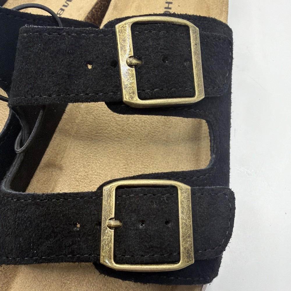 KHOMBU Ashville Slide Sandals Women's Size 6 Black. New - Picture 7 of 7